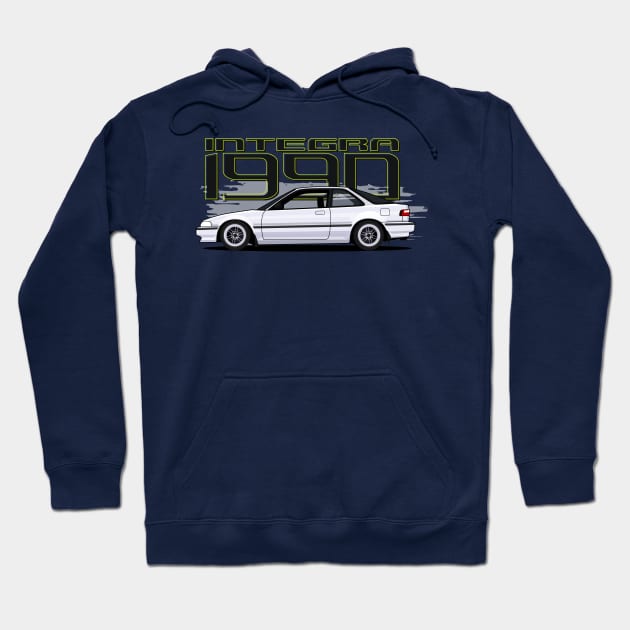 integra 1990 jdm classic Hoodie by masjestudio